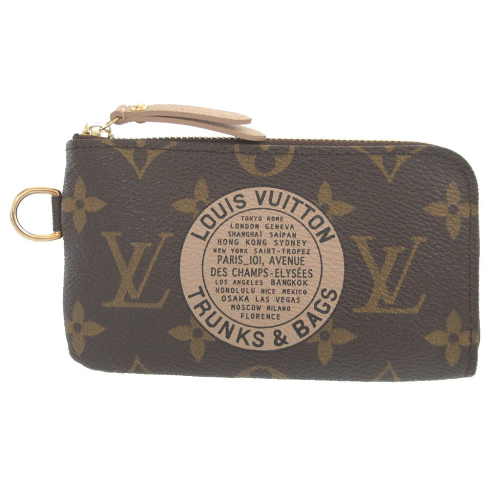 Louis Vuitton Monogram M58025 Pochette Clé Complice T&B L-shaped Zipper Walle...